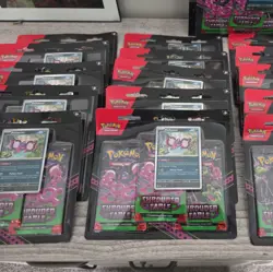 Pokemon SHROUDED FABLE 3 Pack Blister & Promo - SV6.5 - Lot Of 27 sealed 3 packs - Image 4