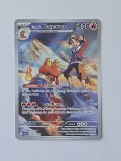 Magcargo 222/217 Me: Ascended Heroes Pokemon TCG Holo Illustration Rare ENGLISH - Image 1