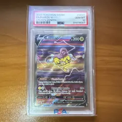 Pokemon Raikou V GG41 Crown Zenith Galarian Gallery Ultra Rare Holo PSA 10 - Image 1