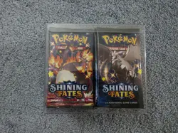 36 x Pokemon TCG Shining Fates Factory Sealed Loose Booster Packs Lot 820650815683 - Image 2