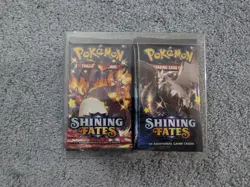 36 x Pokemon TCG Shining Fates Factory Sealed Loose Booster Packs Lot 820650815683 - Image 4
