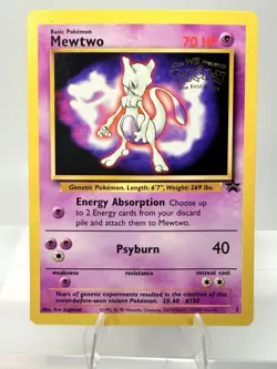 Pokemon Pokemon Mewtwo First Move Promo Black Star Exclusive - Image 1