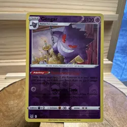 The Pokemon Company Gengar Lost Origin Holo Rare Reverse 066/196 120HP Stage 2 - Image 1