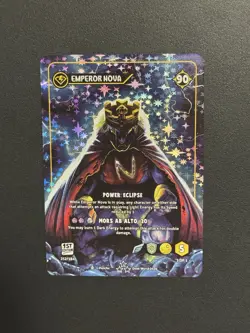 Dead World TCG Emperor Nova 212/184 SR Borderless Holo Card 1st Edition 2026 - Image 1
