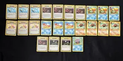 Pokemon 1st Edition Card Lot (80) Mix Non-Holo Unlimited Fossil Jungle 1999 WOTC - Image 2