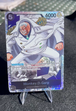 One Piece Card Game Monkey.D.Garp ST06-012 Super Rare NM English - Image 2