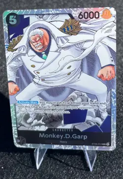 One Piece Card Game Monkey.D.Garp ST06-012 Super Rare NM English - Image 3
