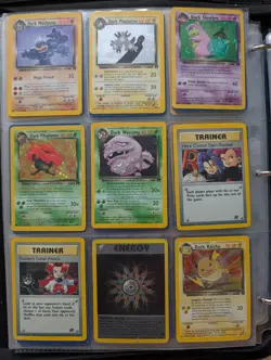 Complete Pokemon Card Team Rocket set 83/82 WOTC Vintage! Dark charizard! - Image 2