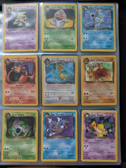 Complete Pokemon Card Team Rocket set 83/82 WOTC Vintage! Dark charizard! - Image 3