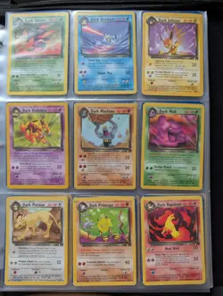 Complete Pokemon Card Team Rocket set 83/82 WOTC Vintage! Dark charizard! - Image 5