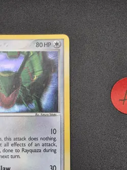 Pokemon TCG 2006 Rayquaza 003/017 POP Series 1 Holo Card -D - Image 4