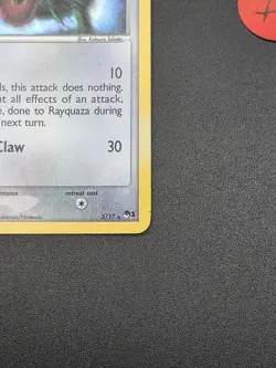 Pokemon TCG 2006 Rayquaza 003/017 POP Series 1 Holo Card -D - Image 5