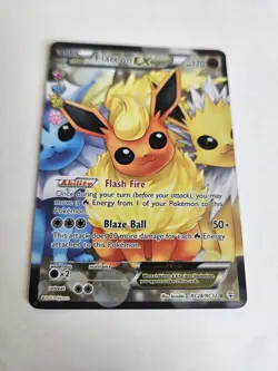 Pokemon Card - Flareon EX Generations RC28/RC32 Rare Ultra 2016 - Image 1