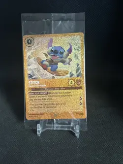 Stitch Carefree Snowboarder 42/P3 Promo Card-Sealed Lorcana Winterspell - Image 5
