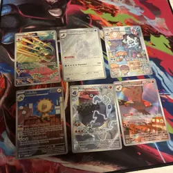 Pokemon TCG Illustration Rare Lot of 6 Near Mint Cards Ultra Rare - Image 1