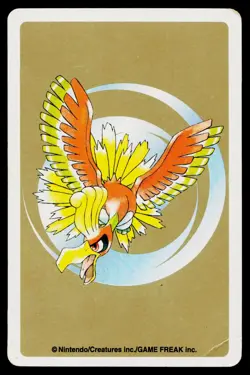 Pikachu Joker Pokemon Gold Deck Playing Card Heavily Played - Image 2