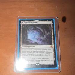 Wizards Magic: The Gathering Gemstone Caverns Legendary Land 2020 Italian - Image 1