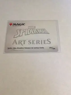 Art Series (20/54) -Spider-Man, Brooklyn Visionary MTG Marvel's Spider-Man Nice - Image 2