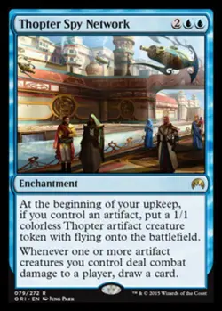 Thopter Spy Network ~ Heavily Played Magic Origins MTG Magic UltimateMTG Blue Ca - Image 1
