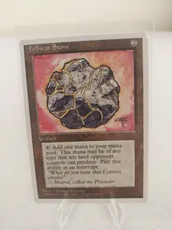 Vintage MTG Magic the Gathering Fellwar Stone Fourth Edition (#337) LP - Image 1