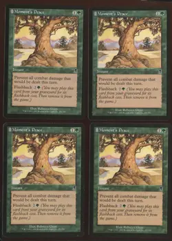 4x Moment's Peace Common Ex/Pl Odyssey Playset Magic the Gathering MTG - Image 1