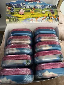 IN-HAND - Pokemon TCG: Ascended Heroes Mini Tins Display Box (10 Tins) - Image 1