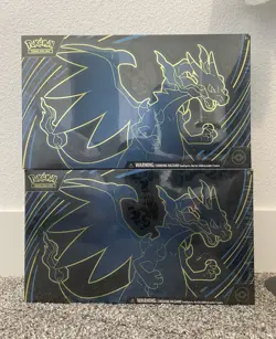 Pokemon Mega Charizard X ex Ultra-Premium Collection 2 Sealed Boxes Booster Pro - Image 1