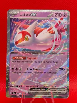 LATIAS EX 076/191 DOUBLE RARE SURGING SPARKS POKEMON NM/M LATIAS EX - Image 1