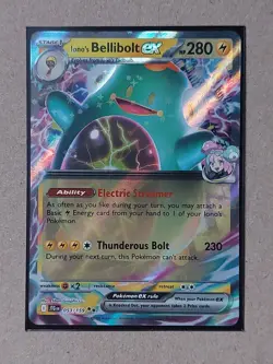 Iono's Bellibolt Ex 53/159 Journey Together Pokemon Card NM Pack Fresh - Image 1