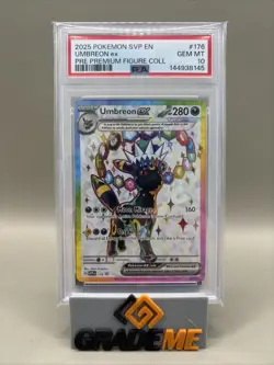 PSA 10 GEM Mint Umbreon #176 Pokemon Prismatic Premium Figure Collection Promo - Image 1