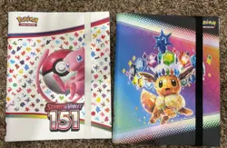 Pokemon 151 Prismatic Evolutions Binders. Never Used! - Image 1