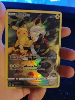 Pokemon TCG - Pikachu TG05/TG30 - Lost Origin Trainer Gallery - NM - Image 1