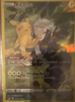 Pokemon Pikachu TG05/TG30 Lost Origin Trainer Gallery Ultra Rare Holo Ability - Image 1