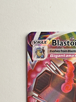 Pokemon TCG Blastoise VMAX SWSH103 Sword & Shield Black Star Promo Holo NM - Image 3