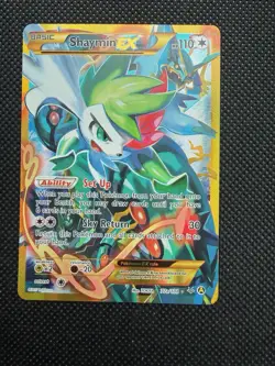 Pokemon Shaymin EX 77a/108 XY Full Art Ultra Rare Holo Mythical Beast - Image 1