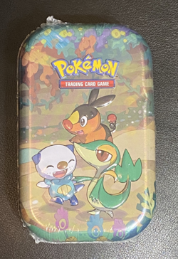 Pokemon 25th Celebrations Mini Tin Unova Featuring Tepig, Snivy, Oshawott-Sealed - Image 1