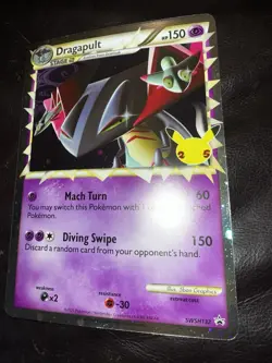 Pokemon Dragapult Prime SWSH132 Oversize Jumbo Official Promo Near Mint - Image 4