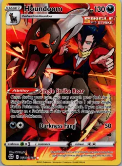 Houndoom TG10/TG30 Holo Brilliant Stars Trainer Gallery Pokemon NM - Image 1
