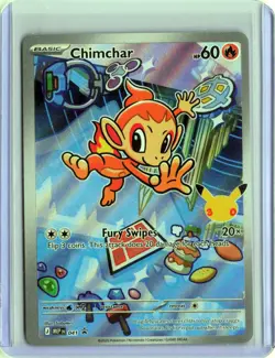 Chimchar - 041 041 Holo Promo ME: Mega Evolution Promo Pokemon Near Mint - Image 1