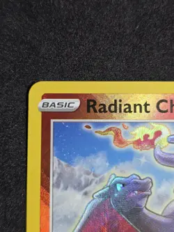 Radiant Charizard 20/159 Shiny Pokemon Crown Zenith NM - Image 2