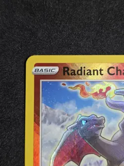Radiant Charizard 20/159 Shiny Pokemon Crown Zenith NM - Image 3