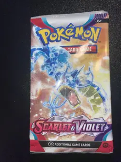 Pokemon TCG Scarlet and Violet Base Set Booster Pack New and Sealed (Unopened) - Image 1