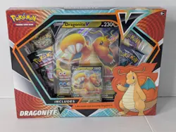 Pokemon TCG: Dragonite V Box Collection W/ Evolving Skies pack! - Image 1