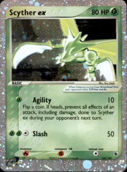 Pokemon Ruby and Sapphire #102/109 Scyther ex - Image 1