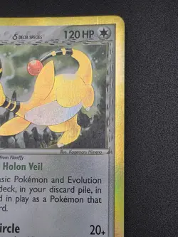 Pokemon TCG 2006 Ampharos (Delta Species) 1/101 Dragon Frontiers Holo -B - Image 4