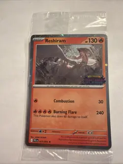 Pokemon TCG Phantasmal Flames Reshiram Black Star Promo 017/094 SEALED - NM - Image 1