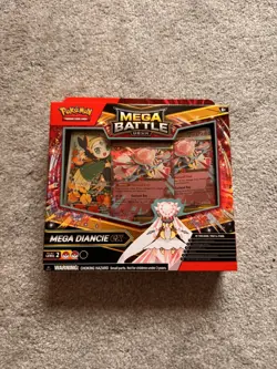 Pokemon TCG Mega Evolution - Mega Diancie Ex Mega Battle Deck Box New and Sealed - Image 2