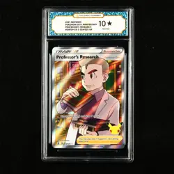 TQG 10 PRISTINE 2021 Pokemon ENG Professor's Research SWSH-CB D 024/025 UR(1) - Image 1
