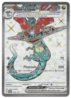 Dragapult ex 200/167 Sv06: Twilight Masquerade Holo Pokemon TCG Ultra Rare - NM - Image 1