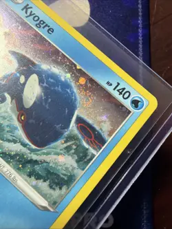 Pokemon - Crown Zenith Cosmos Holo Kyogre 036/159 *FANCY SWIRL* - Image 2